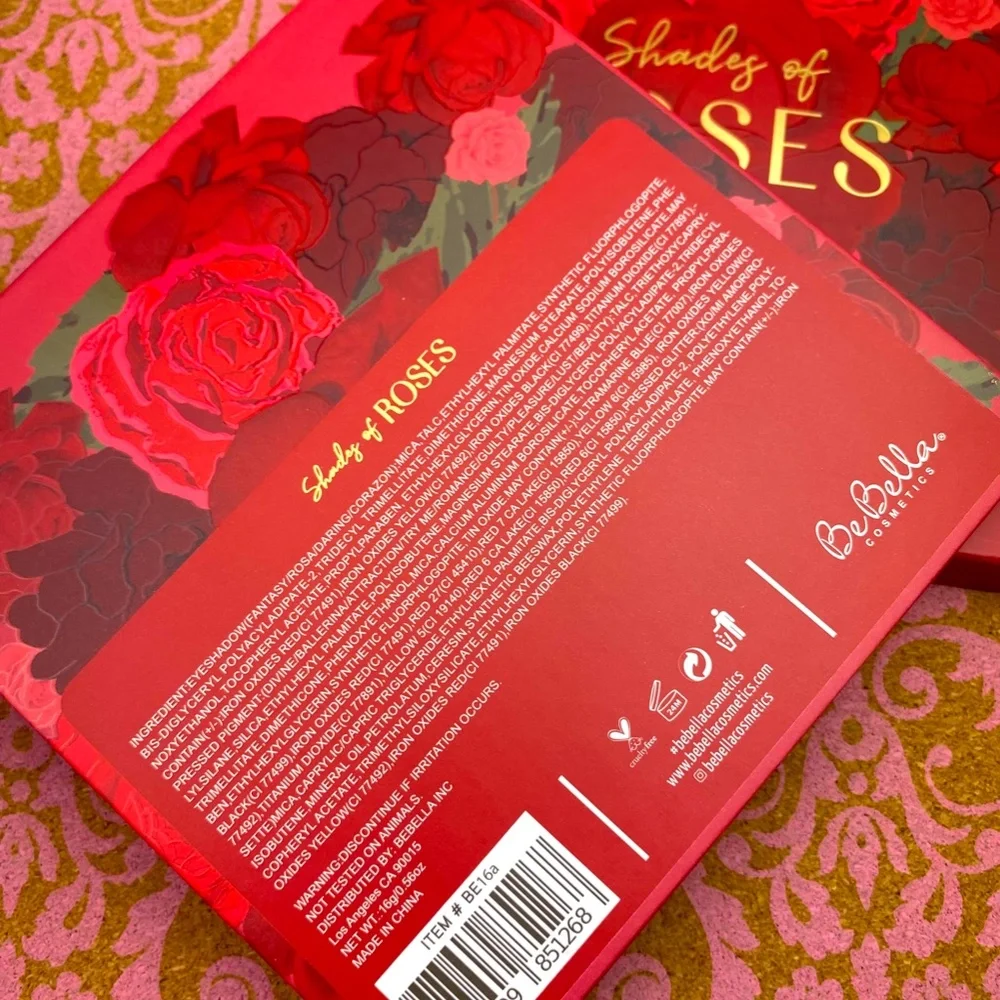 SHADES OF ROSES BeBella EYESHADOW Palette